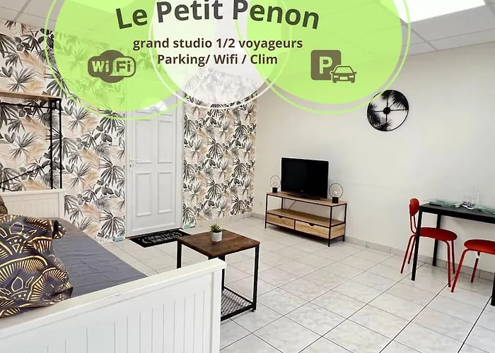 Apartment Le Petit Penon ~ T1 Bis Avec Parking /clim /fibre *
